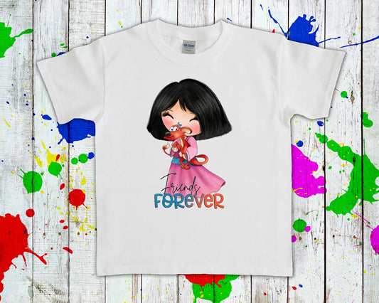 Friends Forever Mulan Graphic Tee Graphic Tee