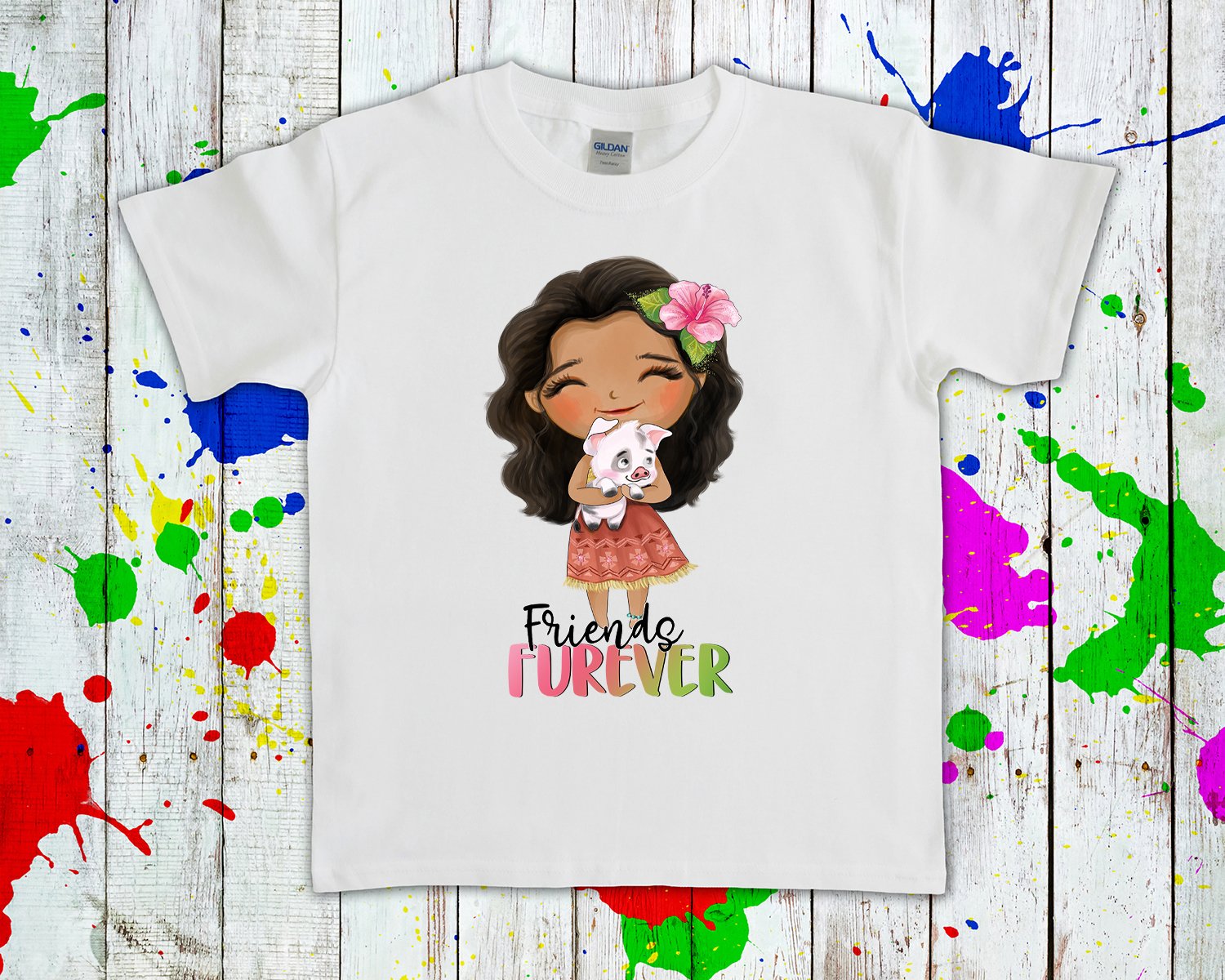 Friends Forever Moana Graphic Tee Graphic Tee