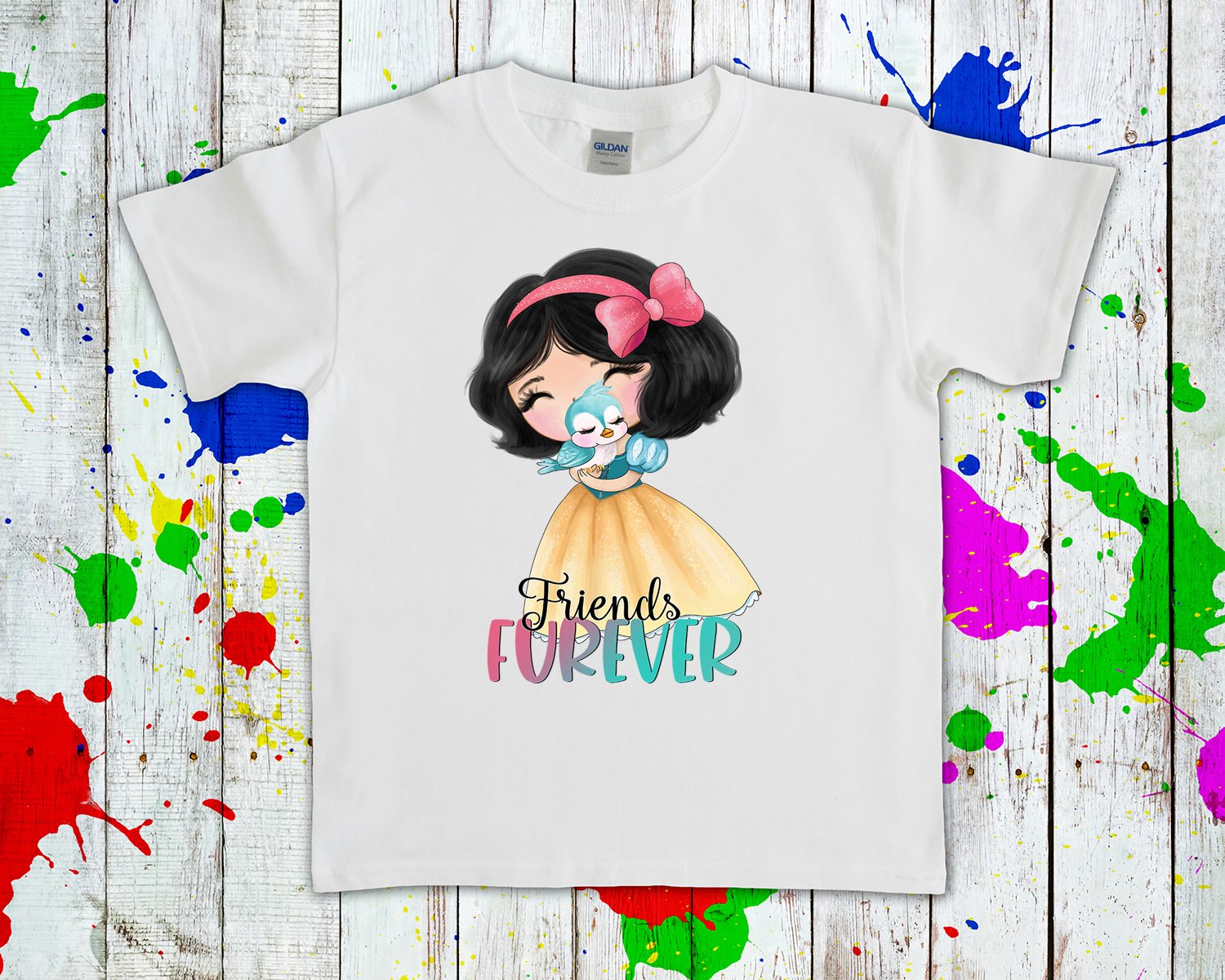 Friends Forever Snow White Graphic Tee Graphic Tee