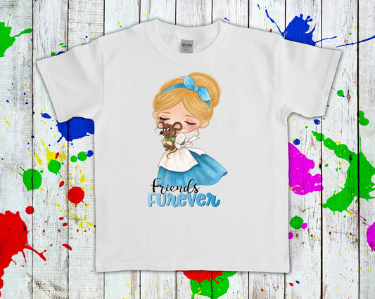 Friends Forever Cinderella Graphic Tee Graphic Tee