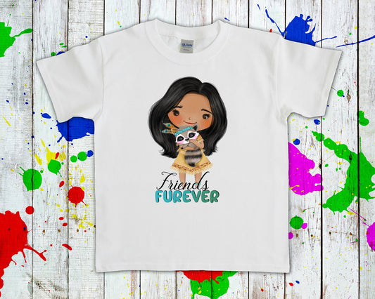 Friends Forever Pocahontas Graphic Tee Graphic Tee