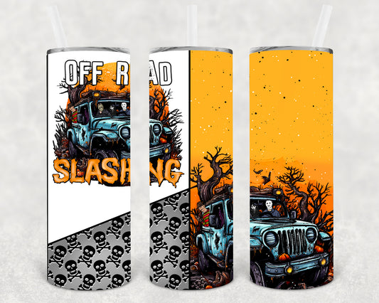 Off Road Slashing 20 oz Skinny Tumbler