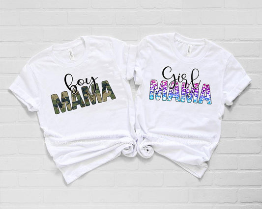 Girl Mama (Leopard) Graphic Tee Graphic Tee