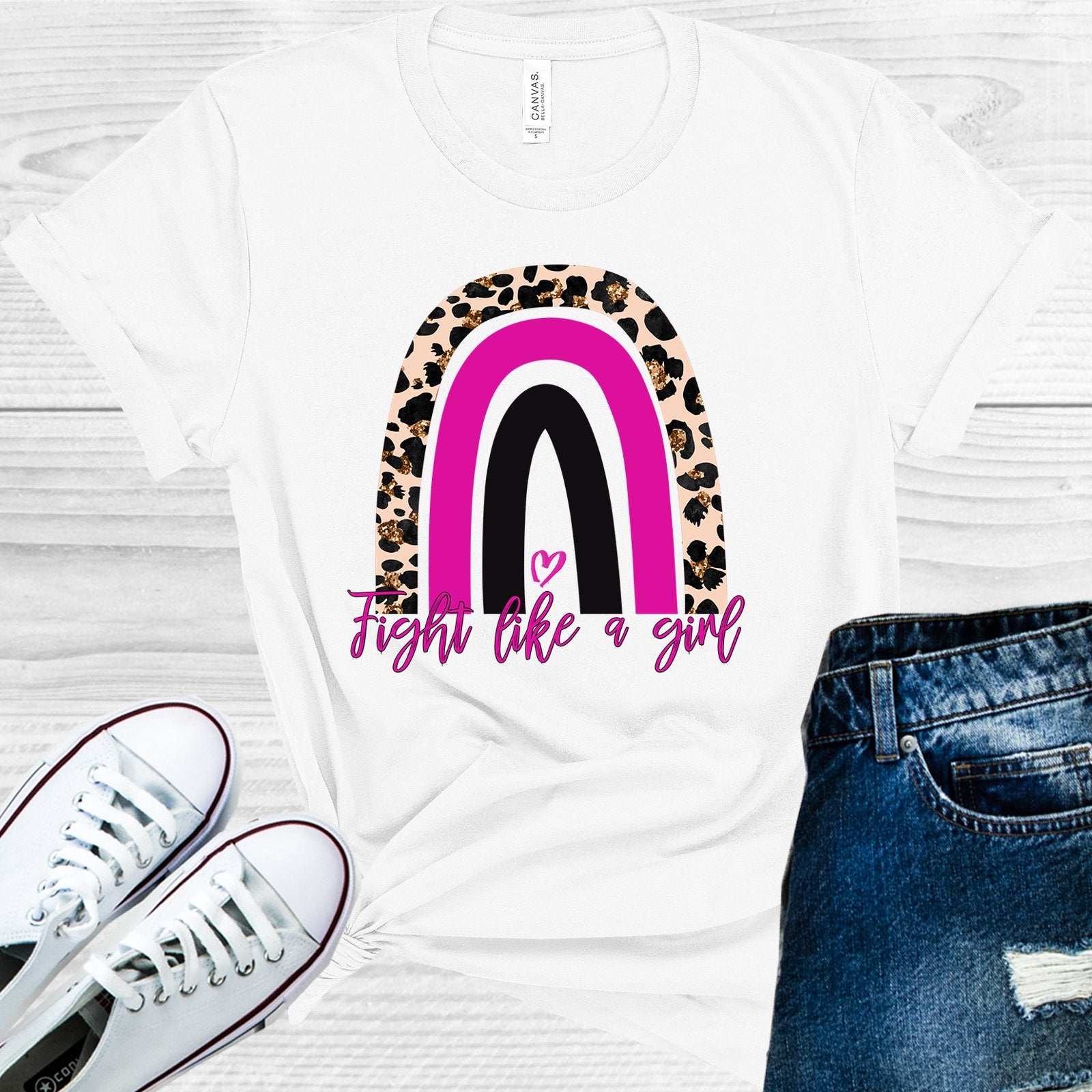 Fight Like A Girl Graphic Tee Graphic Tee