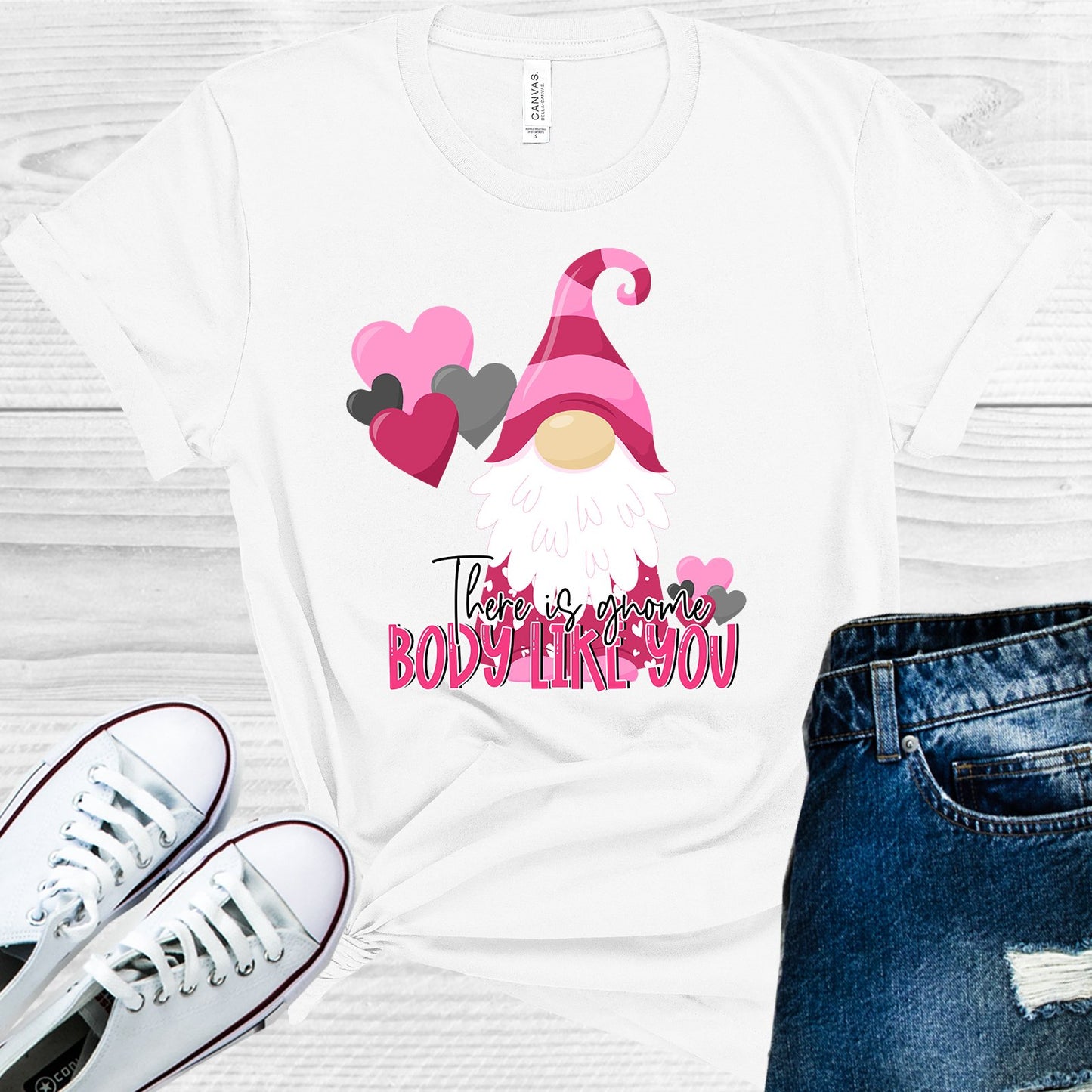 There Is Gnome Body Like You Graphic Tee Graphic Tee