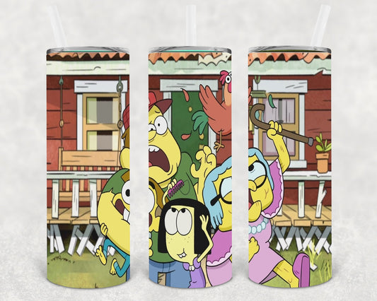 Big City Greens 20 Oz Skinny Tumbler