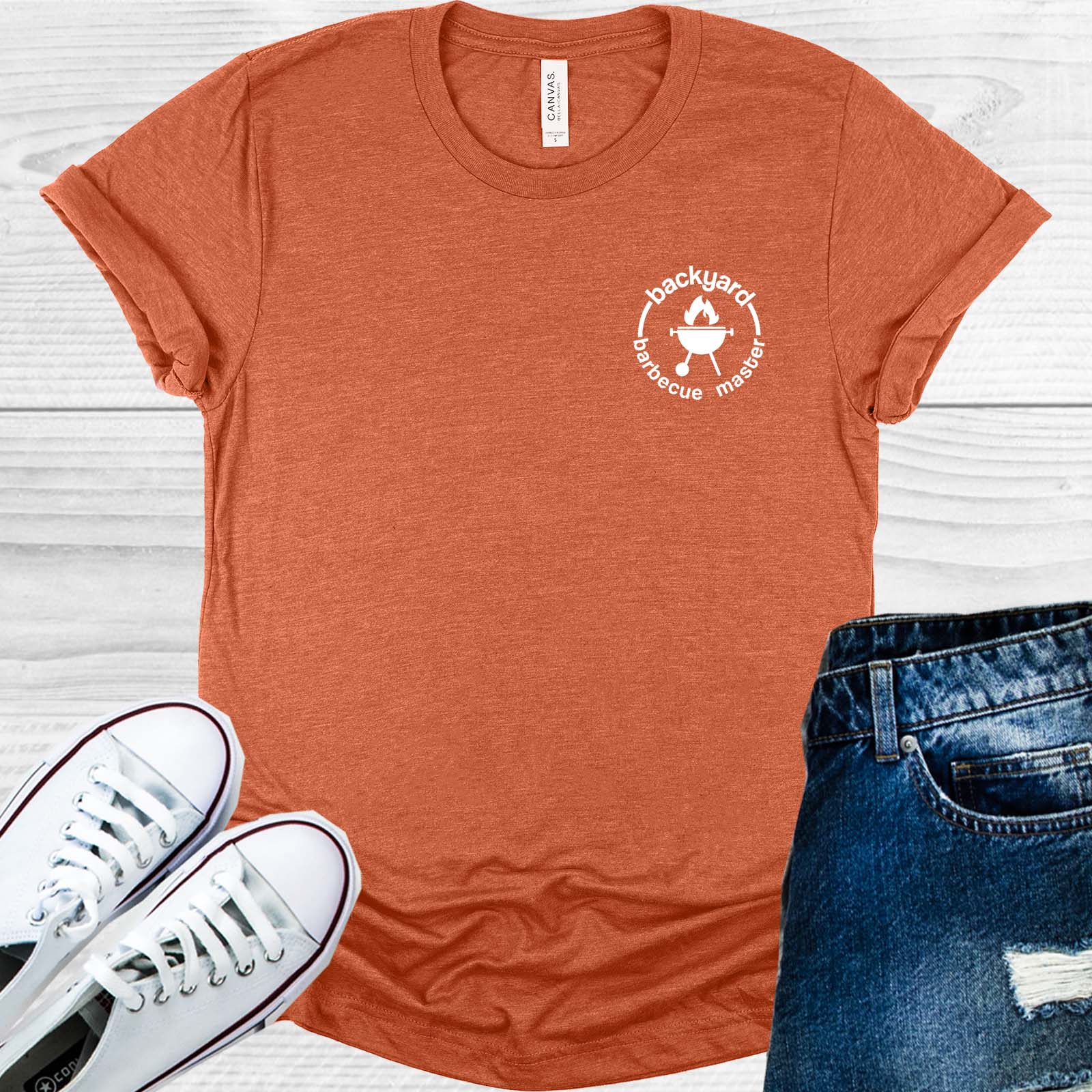 Backyard Barbecue Master Pocket Graphic Tee Graphic Tee