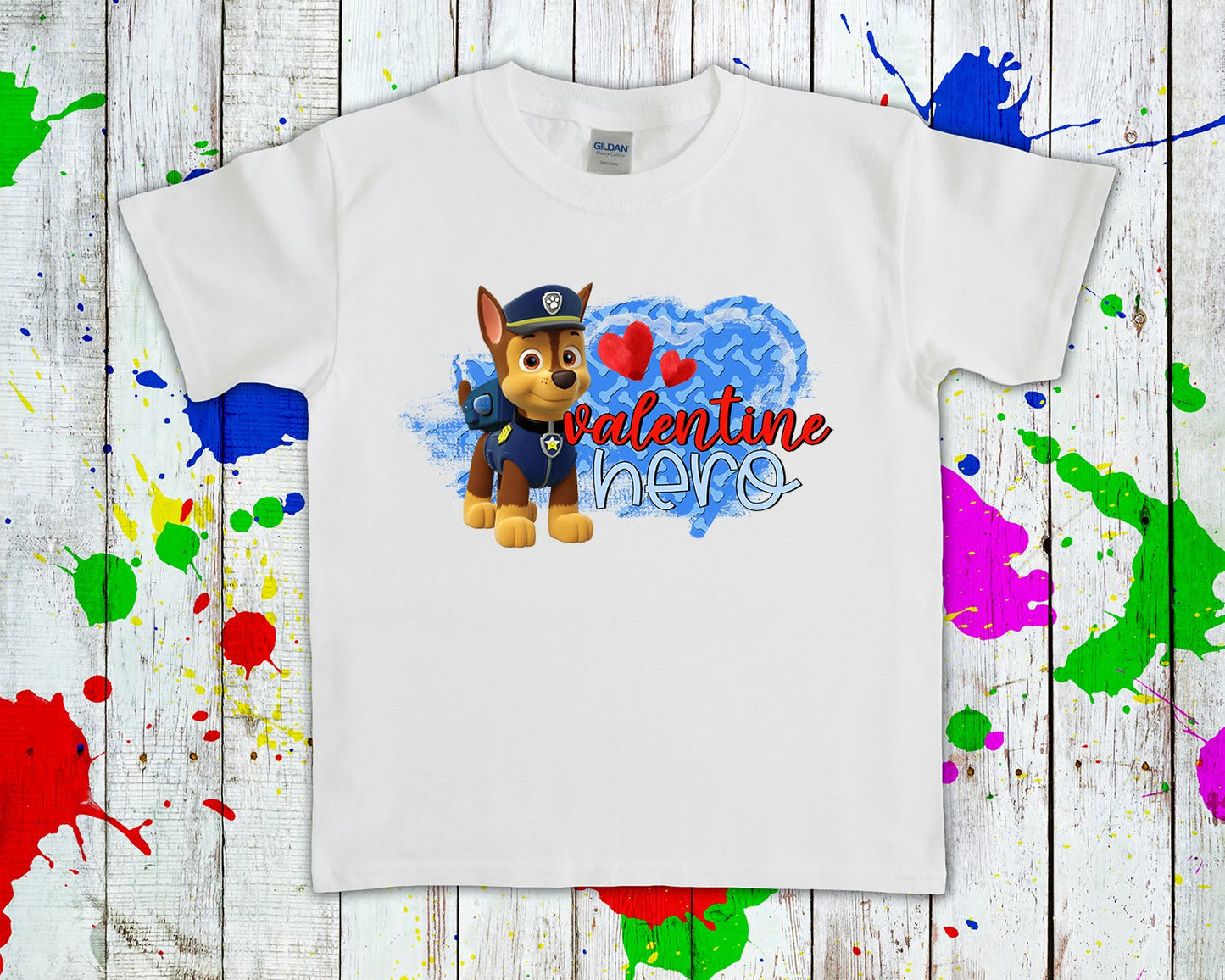 Valentine Hero Graphic Tee Graphic Tee