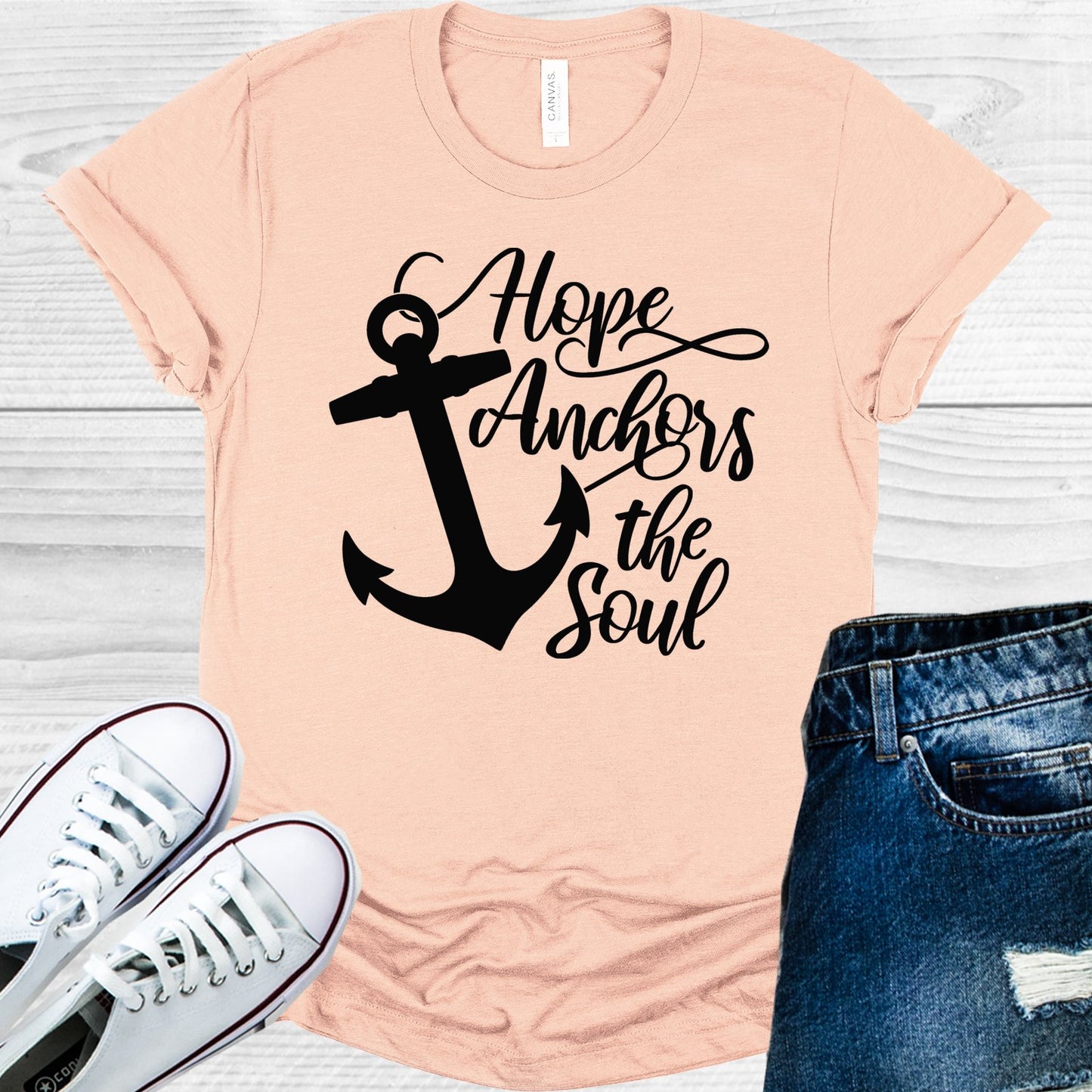 Hope Anchors The Soul Graphic Tee Graphic Tee