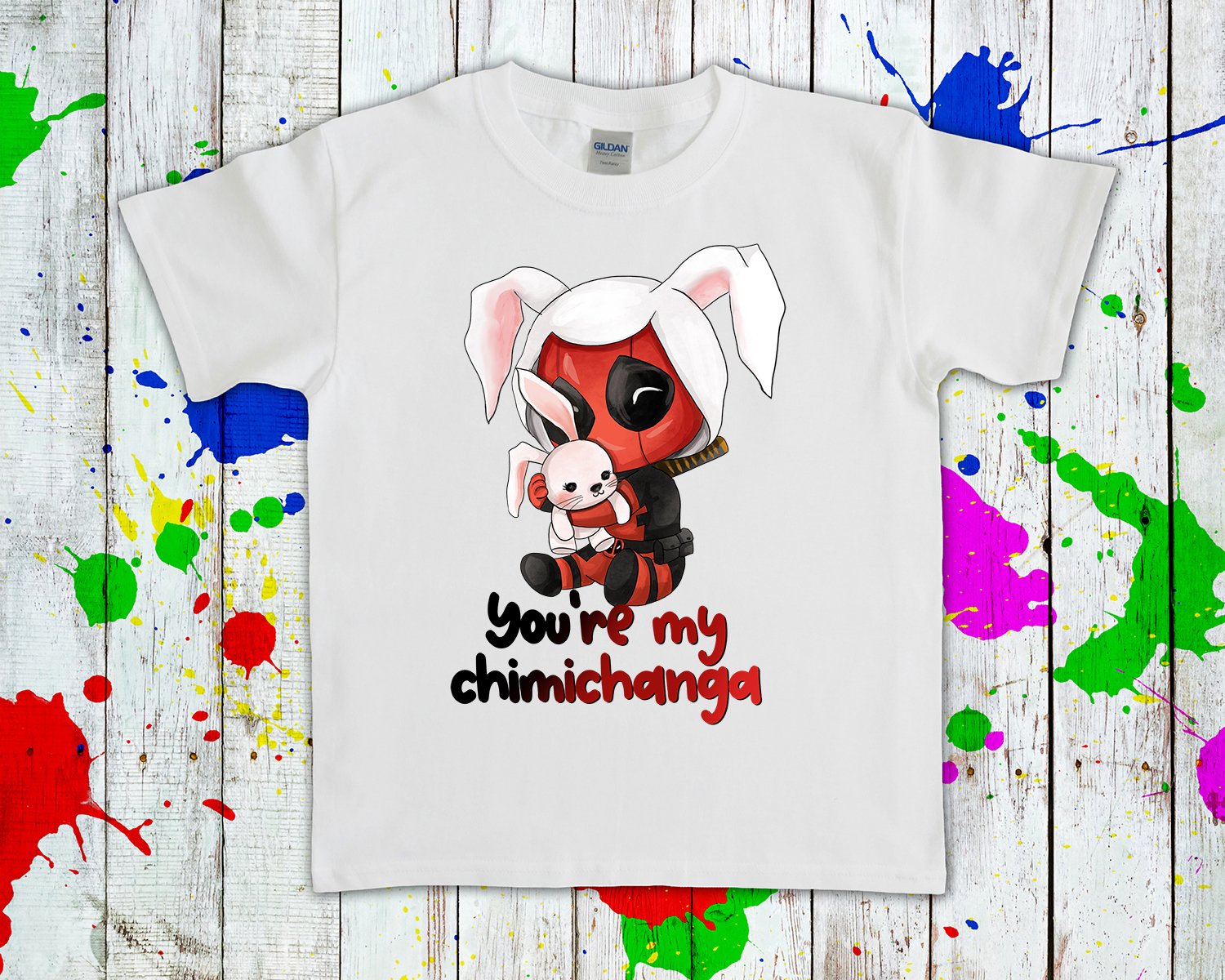 Deadpool Youre My Chimichanga Graphic Tee Graphic Tee