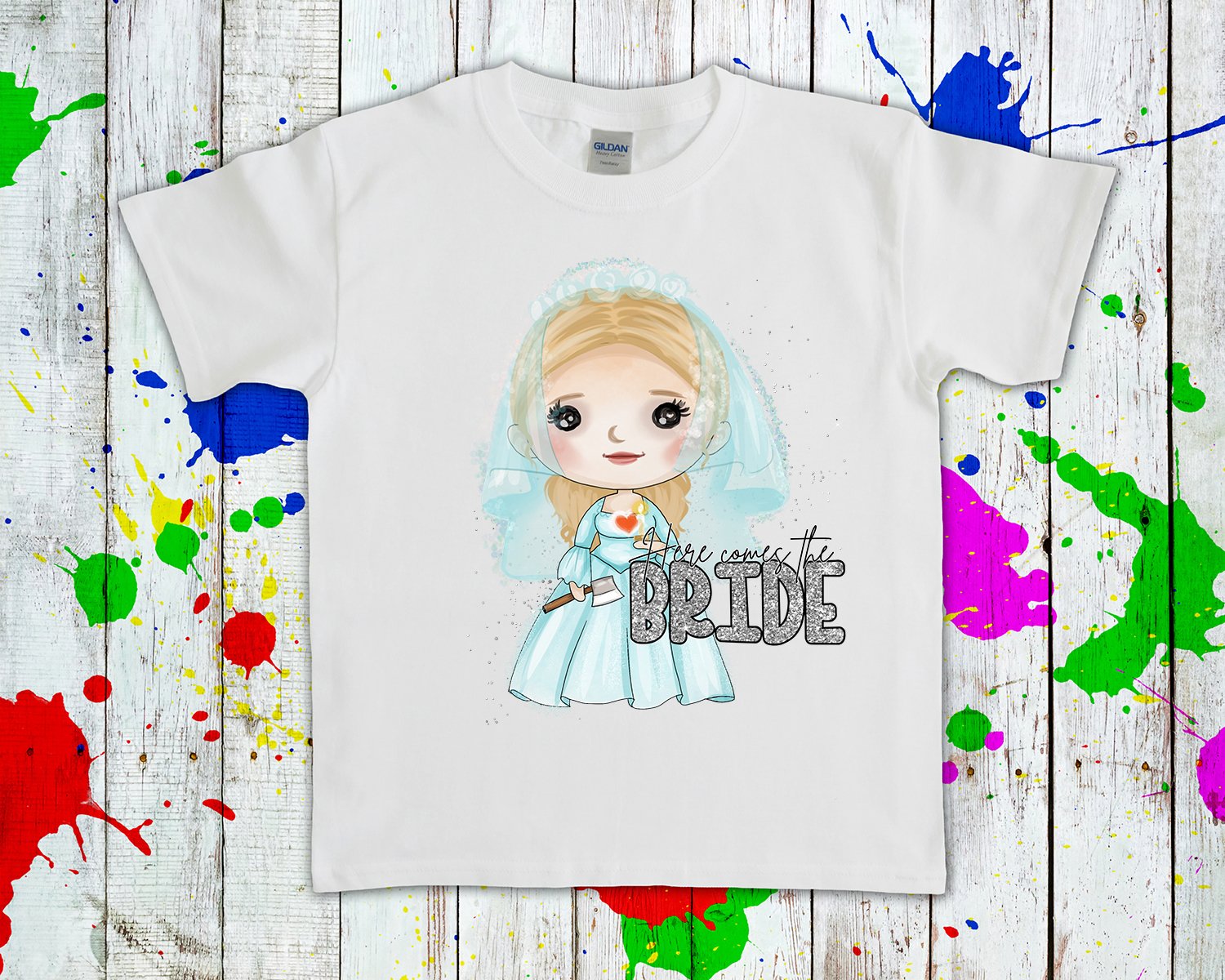 Elsa Here Comes The Bride Graphic Tee Graphic Tee