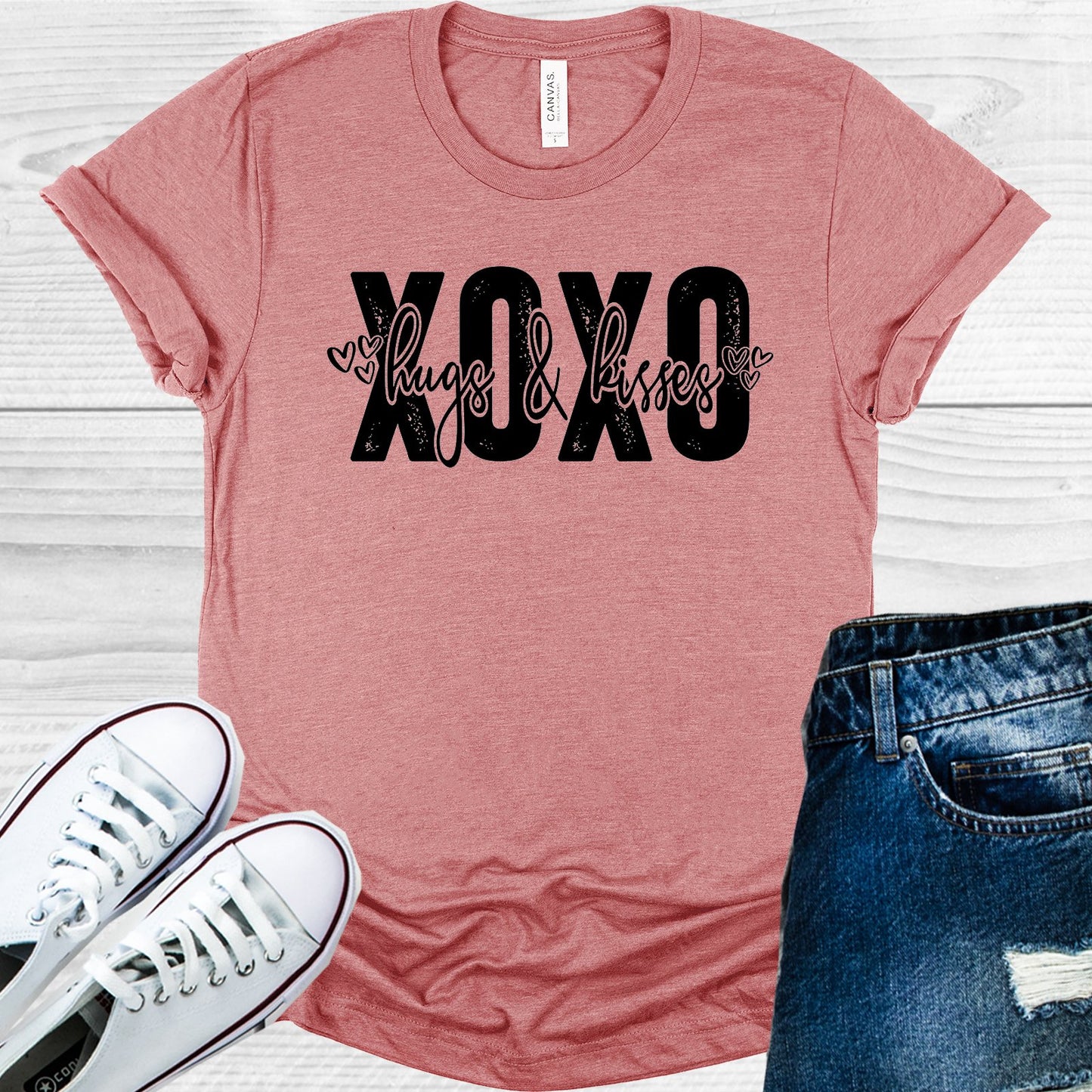 Xoxo Hugs & Kisses Graphic Tee Graphic Tee