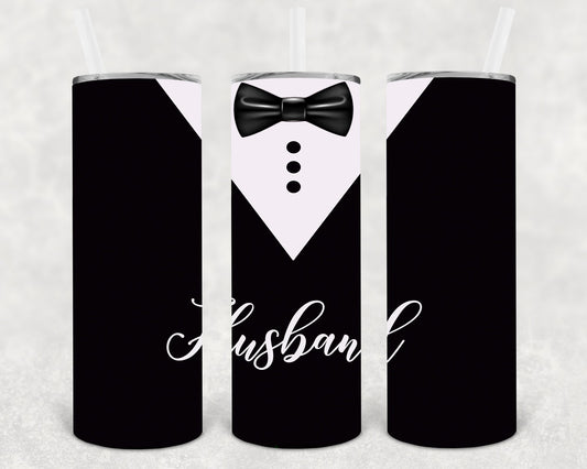 Husband 20 Oz Skinny Tumbler
