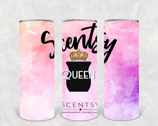 Scentsy Queen 20 Oz Skinny Tumbler