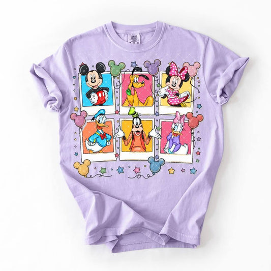 Fab Friends Polaroid Graphic Tee