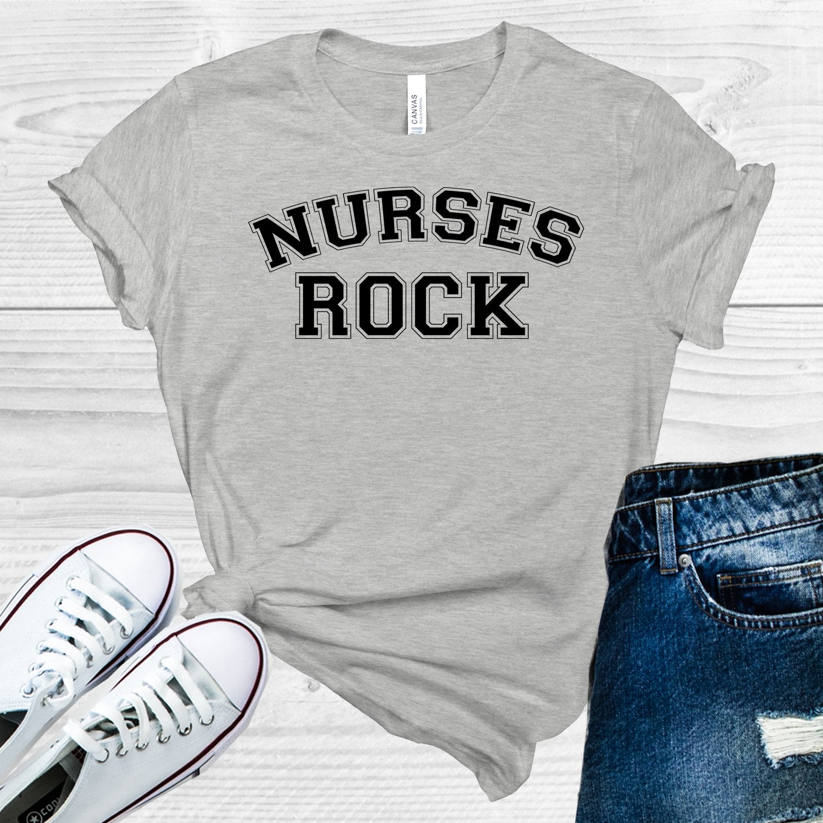 Nurses Rock Graphic Tee Graphic Tee