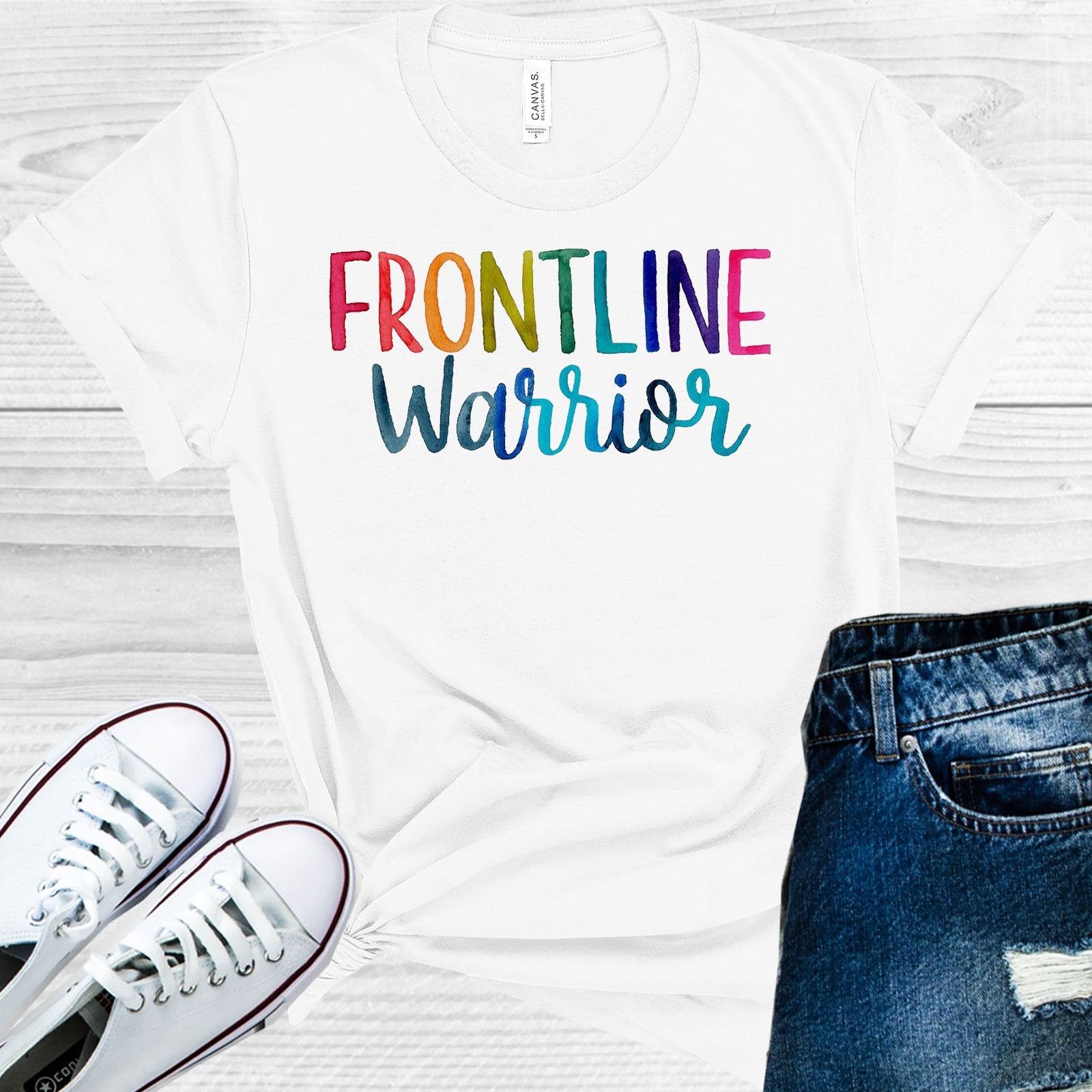 Frontline Warrior Graphic Tee Graphic Tee