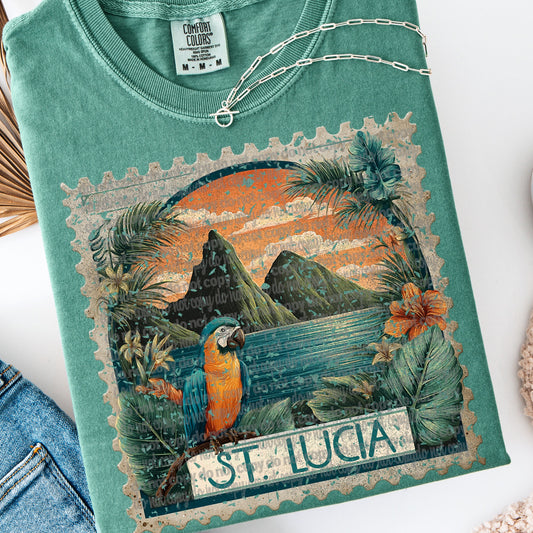 St Lucia Graphic Tee