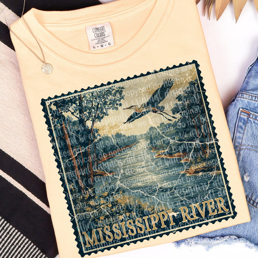 Mississippi River Graphic Tee