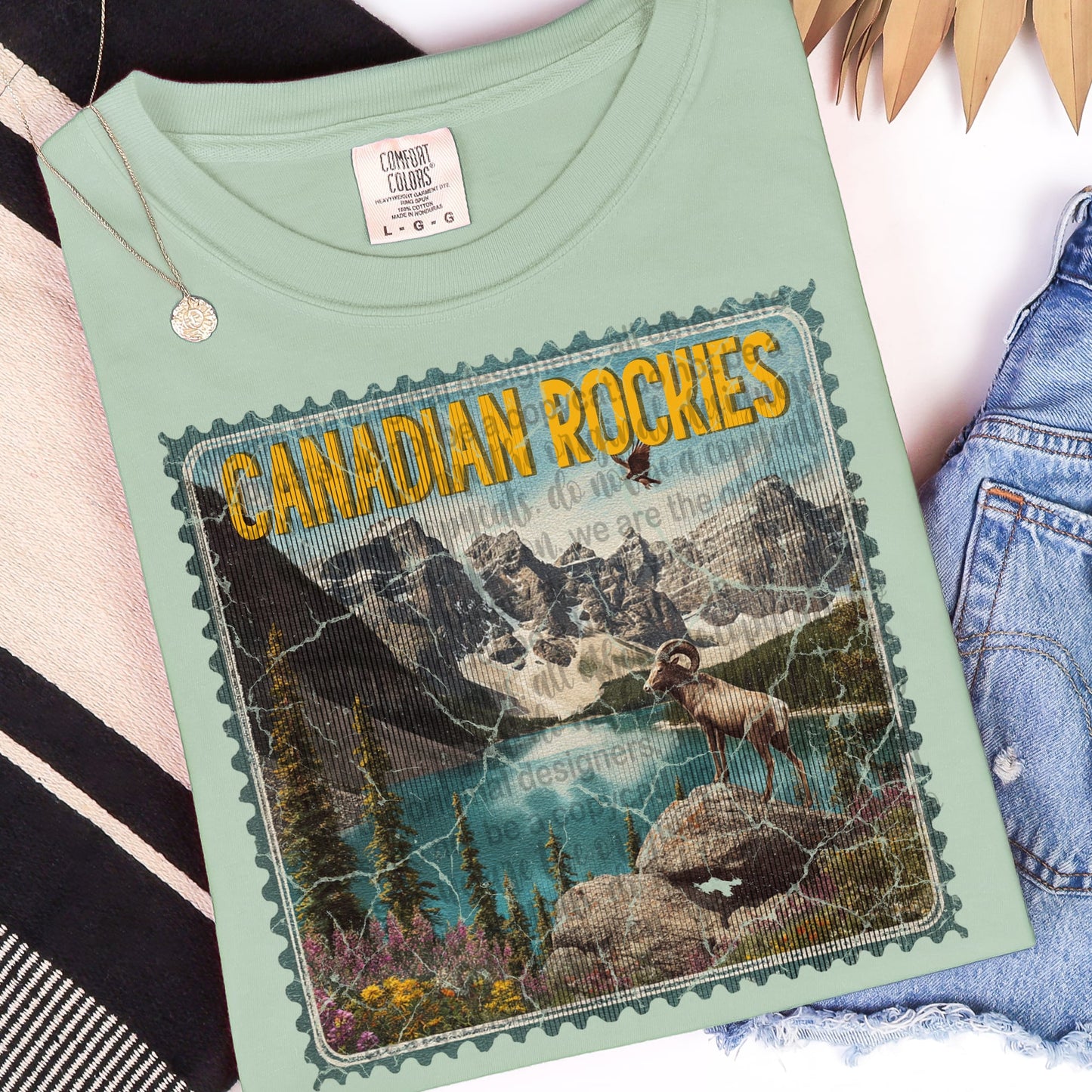 Canadian Rockies Graphic Tee