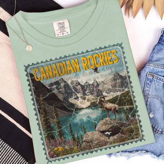 Canadian Rockies Graphic Tee