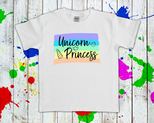 Unicorn Princess Graphic Tee Graphic Tee