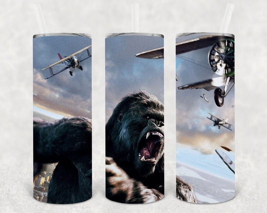 King Kong 20 Oz Skinny Tumbler