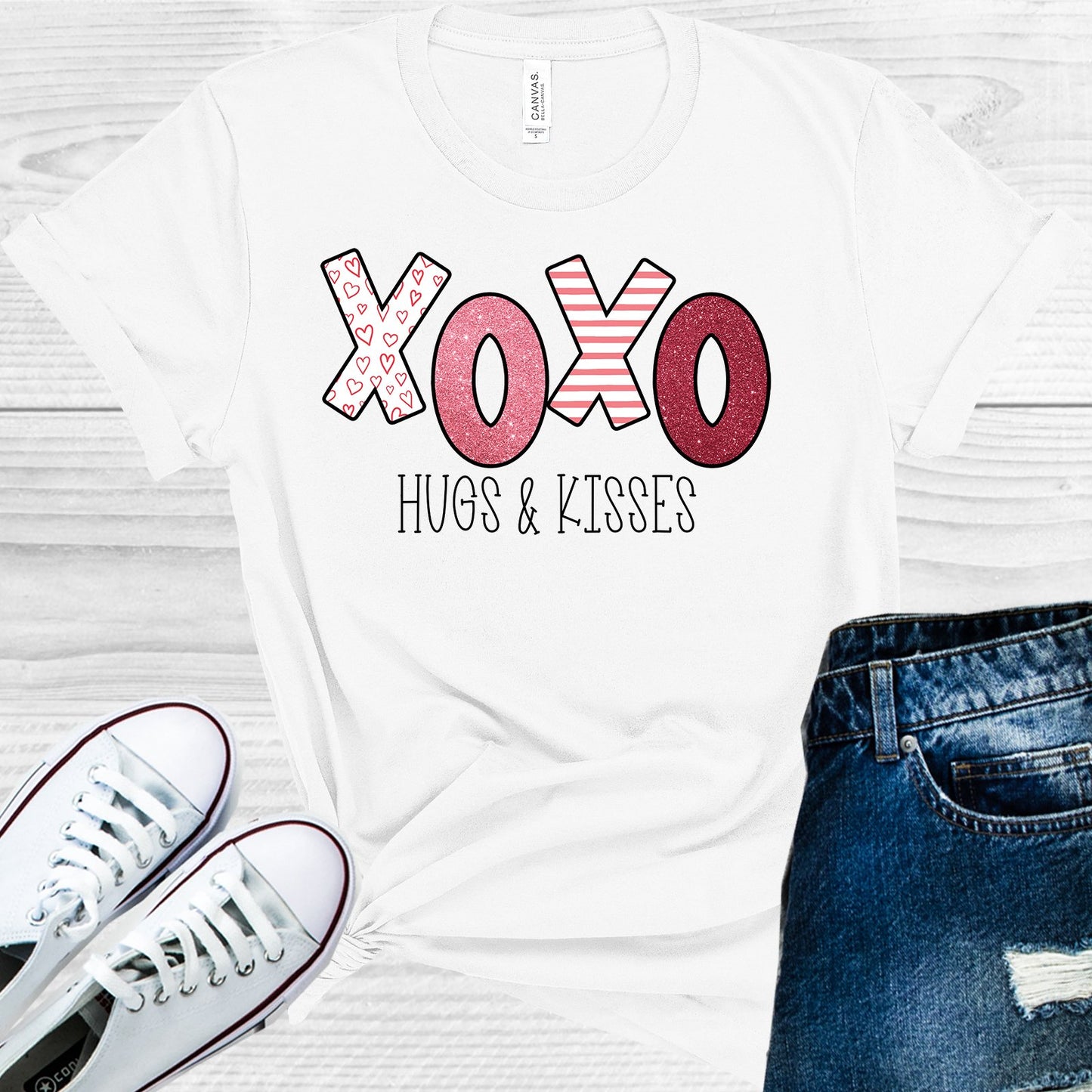 Xoxo Hugs & Kisses Graphic Tee Graphic Tee