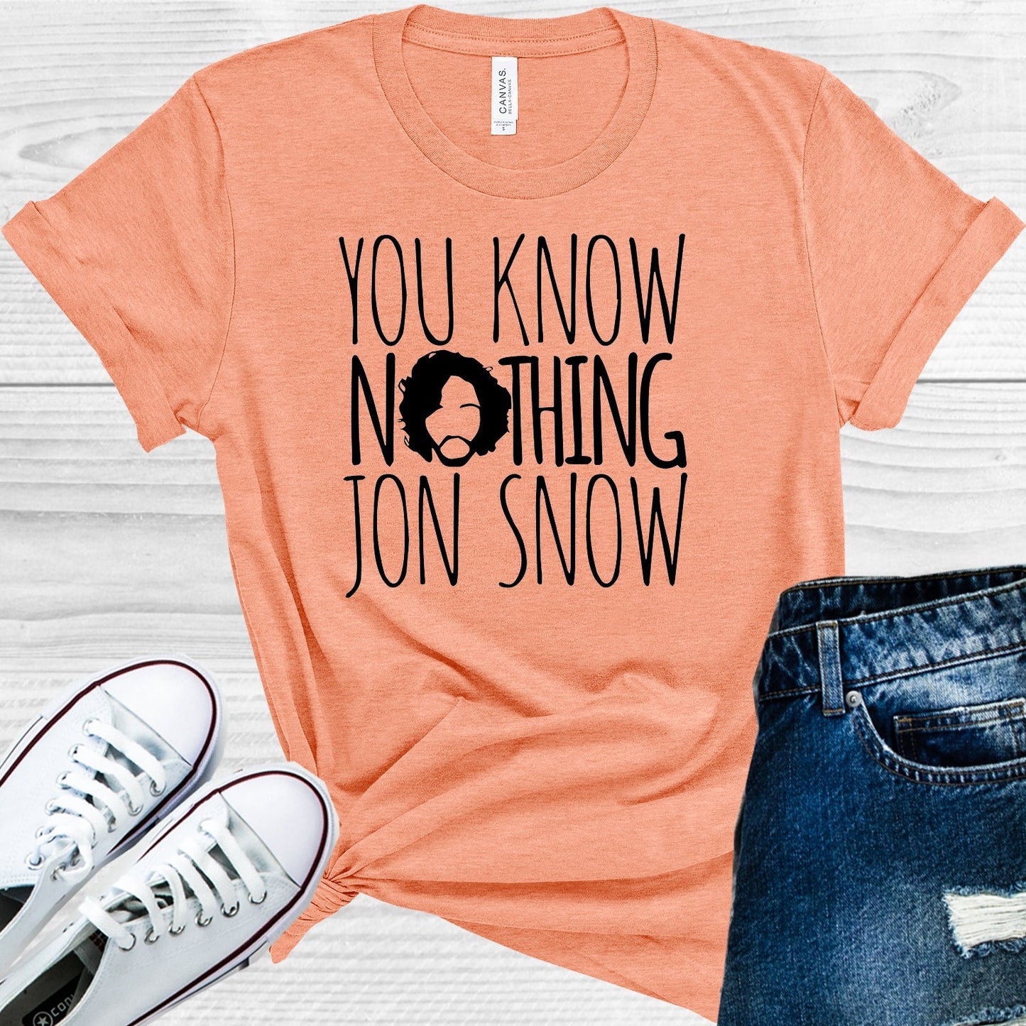 Game Of Thrones: You Know Nothing Jon Snow Graphic Tee Graphic Tee