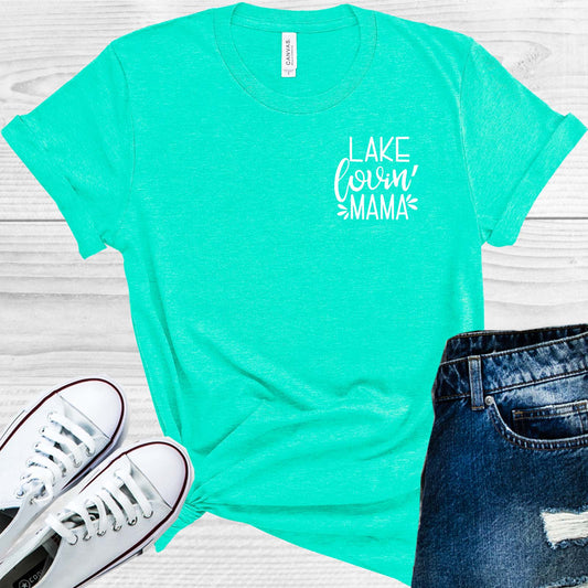 Lake Lovin Mama Pocket Graphic Tee Graphic Tee