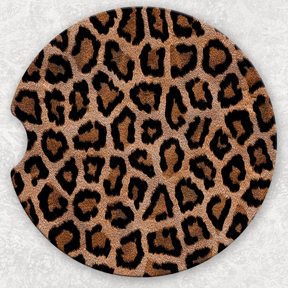 Car Coaster Set - Leopard