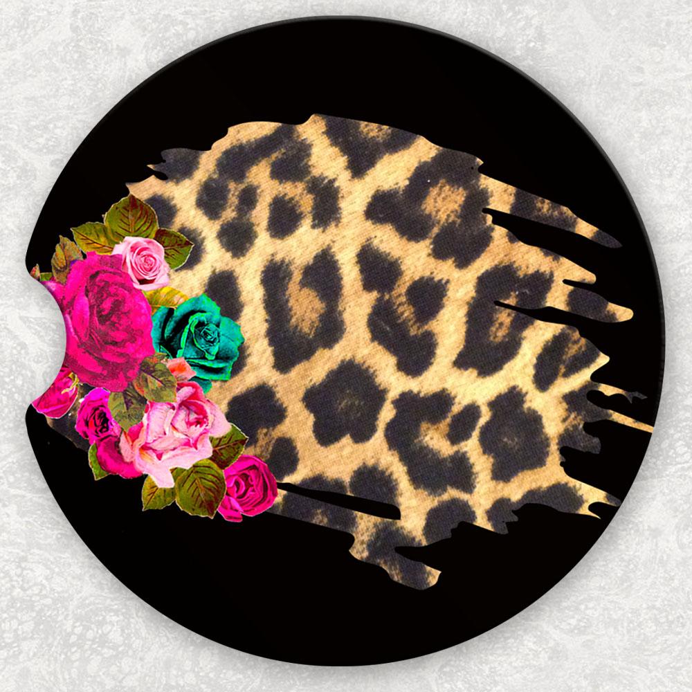 Car Coaster Set - Leopard