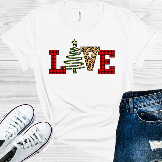 Love Christmas Graphic Tee Graphic Tee