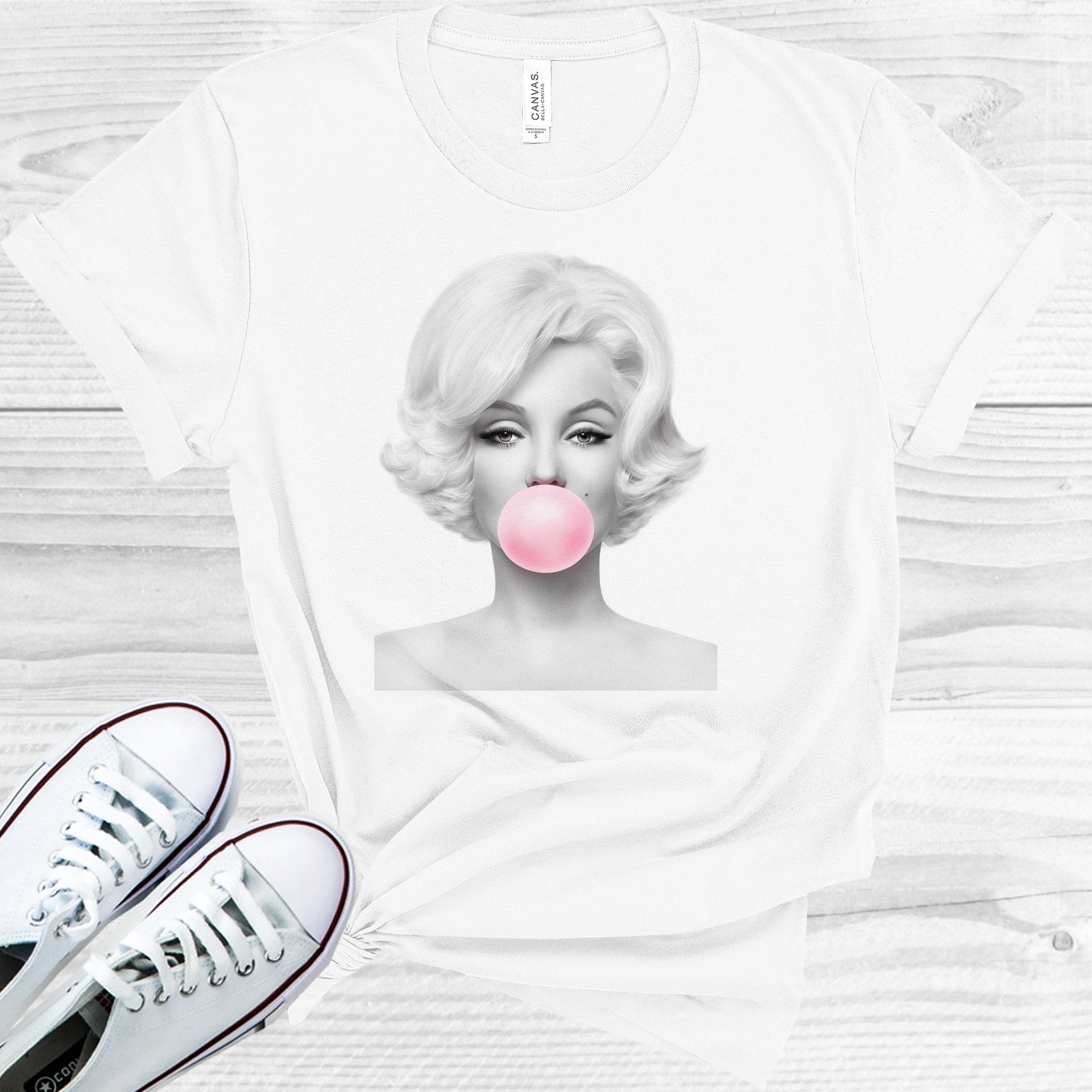 Marilyn Bubble Gum Graphic Tee Graphic Tee