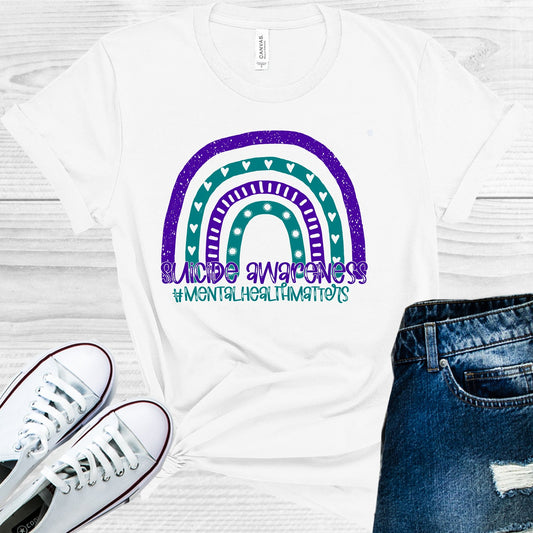 Suicide Awareness #mentalhealthmatters Graphic Tee Graphic Tee