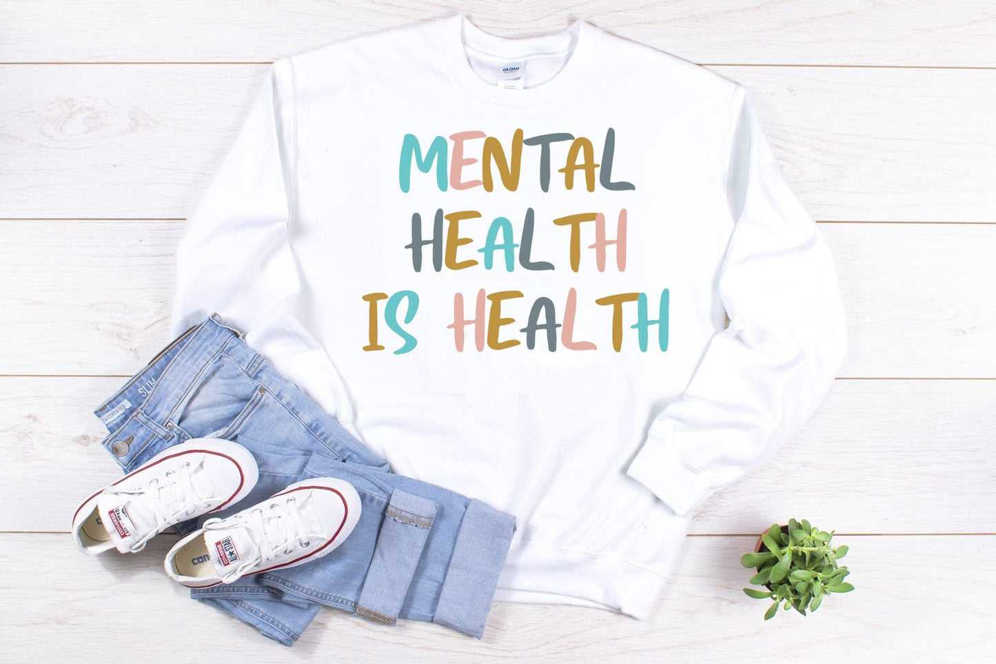 Mental Health Is Graphic Tee Graphic Tee