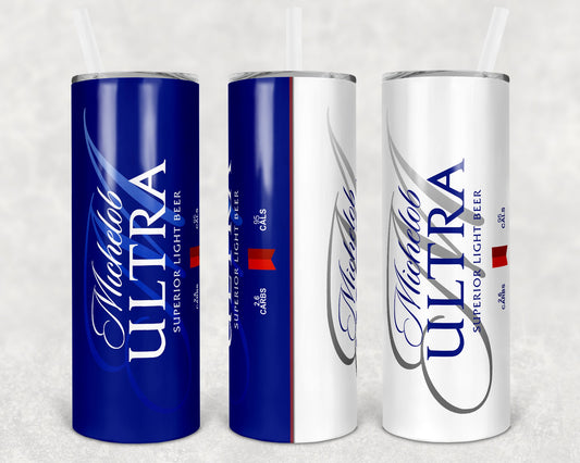 Michelob Ultra 20 Oz Skinny Tumbler