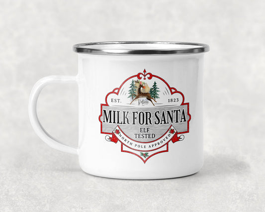 Milk For Santa Elf Tested Approved Mug Coffee