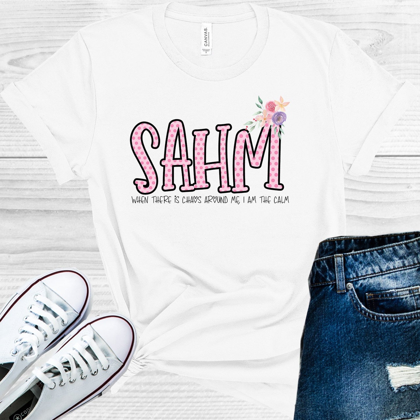 Sahm When There Is Chaos Around Me I Stay Calm Graphic Tee Graphic Tee