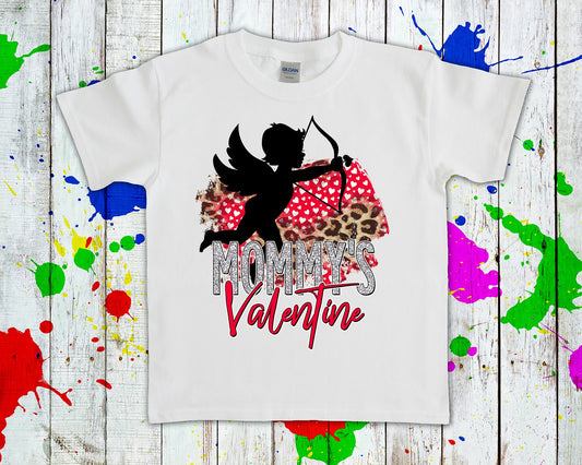 Mommys Valentine Graphic Tee Graphic Tee