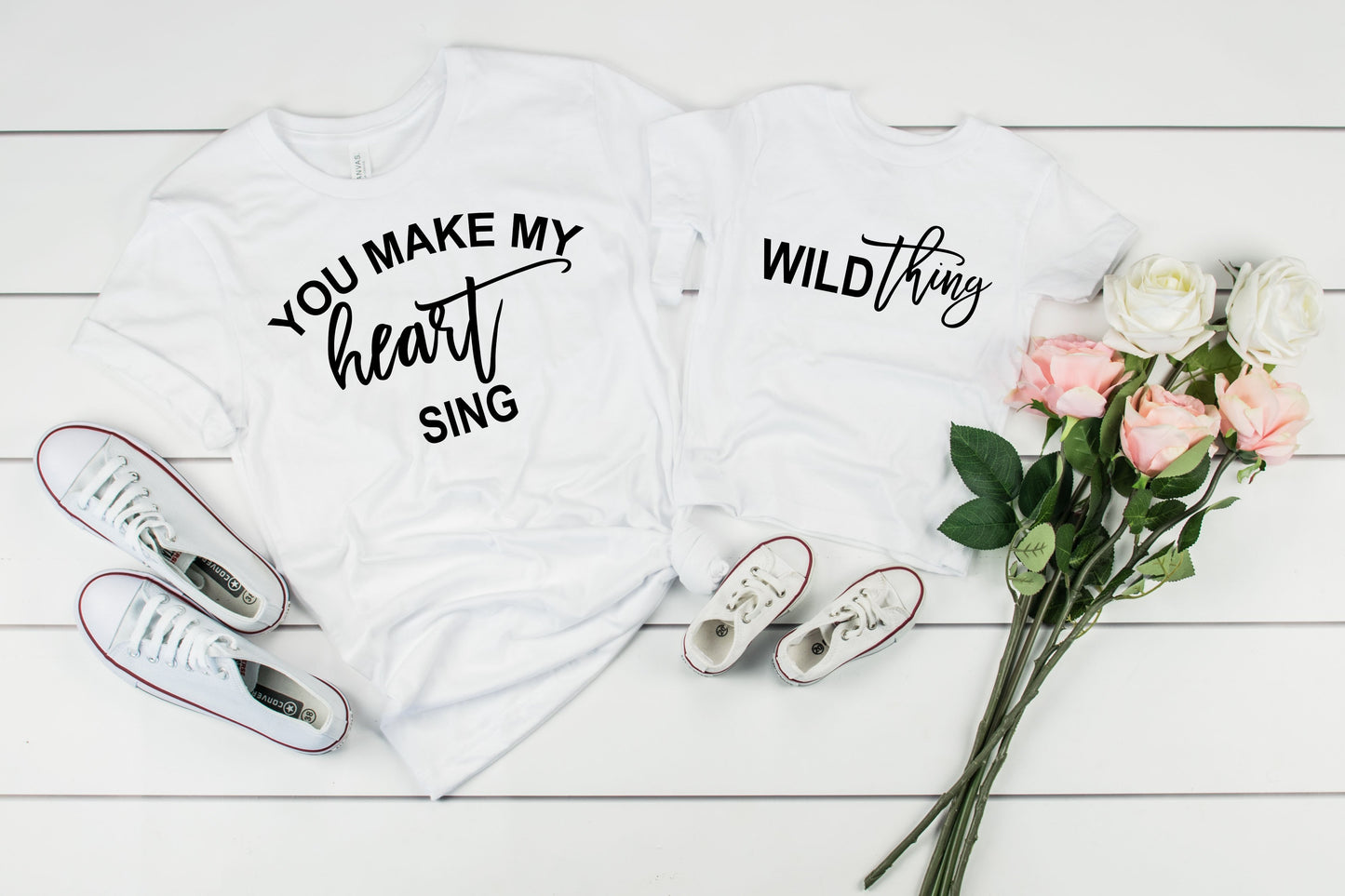 You Make My Heart Sing Mommy & Me Graphic Tee Graphic Tee