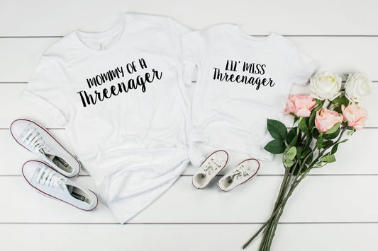 Lil Miss Threenager Graphic Tee Graphic Tee