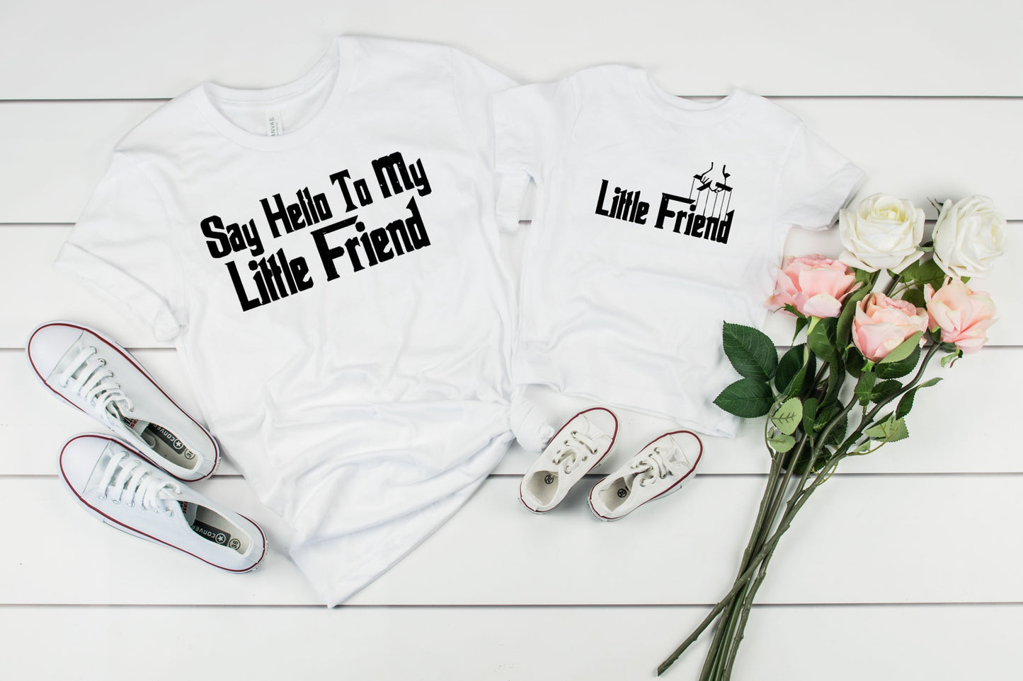 Say Hello To My Little Friend Graphic Tee Graphic Tee
