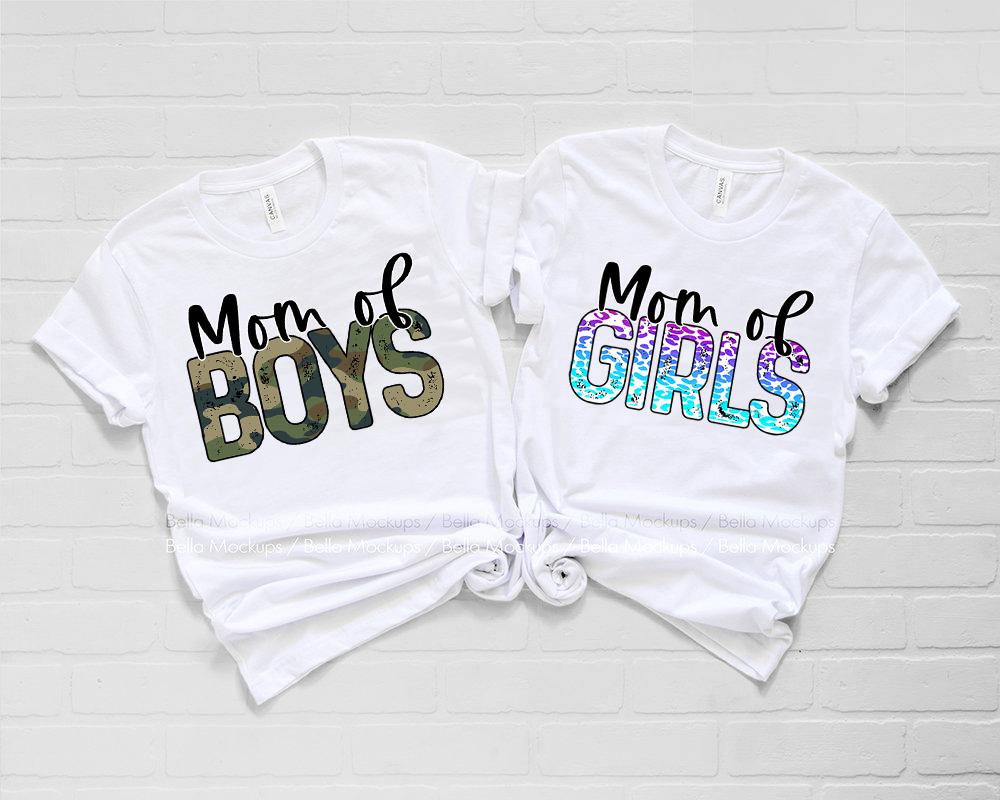 Mom Of Boys (Camo) Graphic Tee Graphic Tee