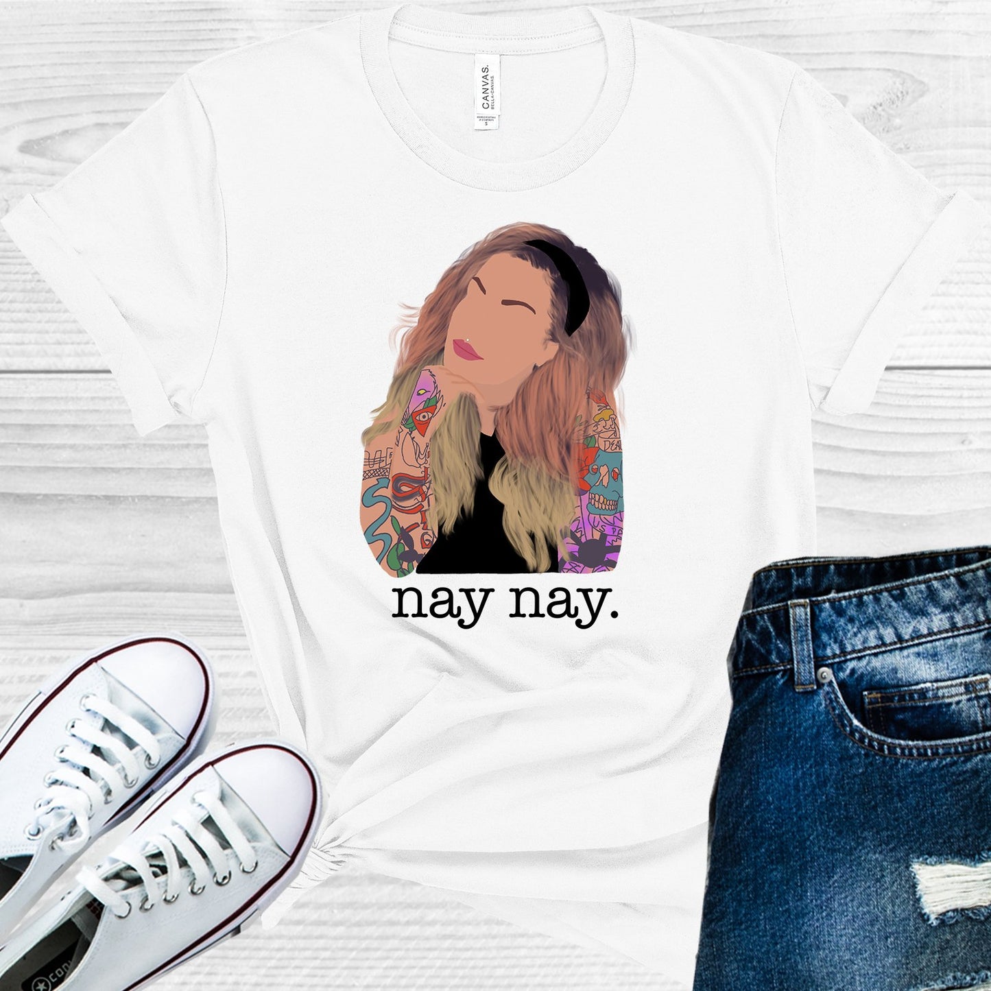 Nay Graphic Tee Graphic Tee