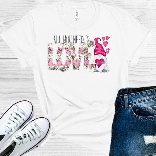 All You Need Is Love Graphic Tee Graphic Tee