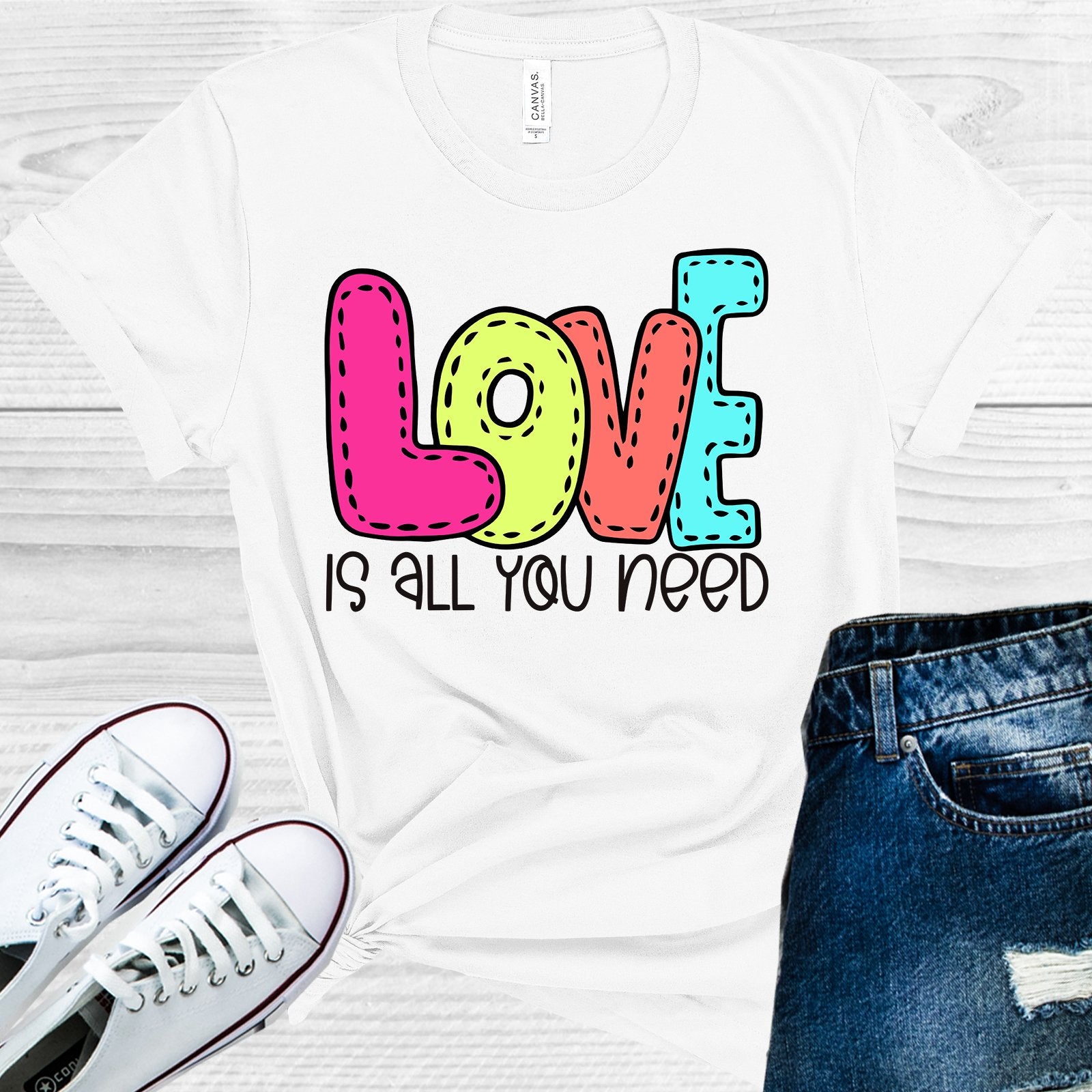 Love Is All You Need Graphic Tee Graphic Tee