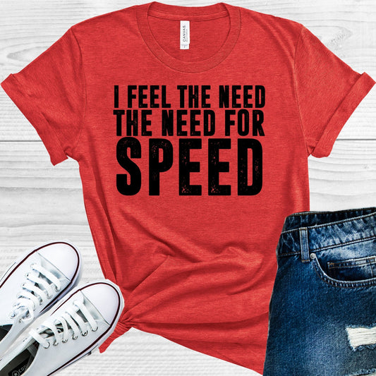 Top Gun: I Feel The Need For Speed Graphic Tee Graphic Tee