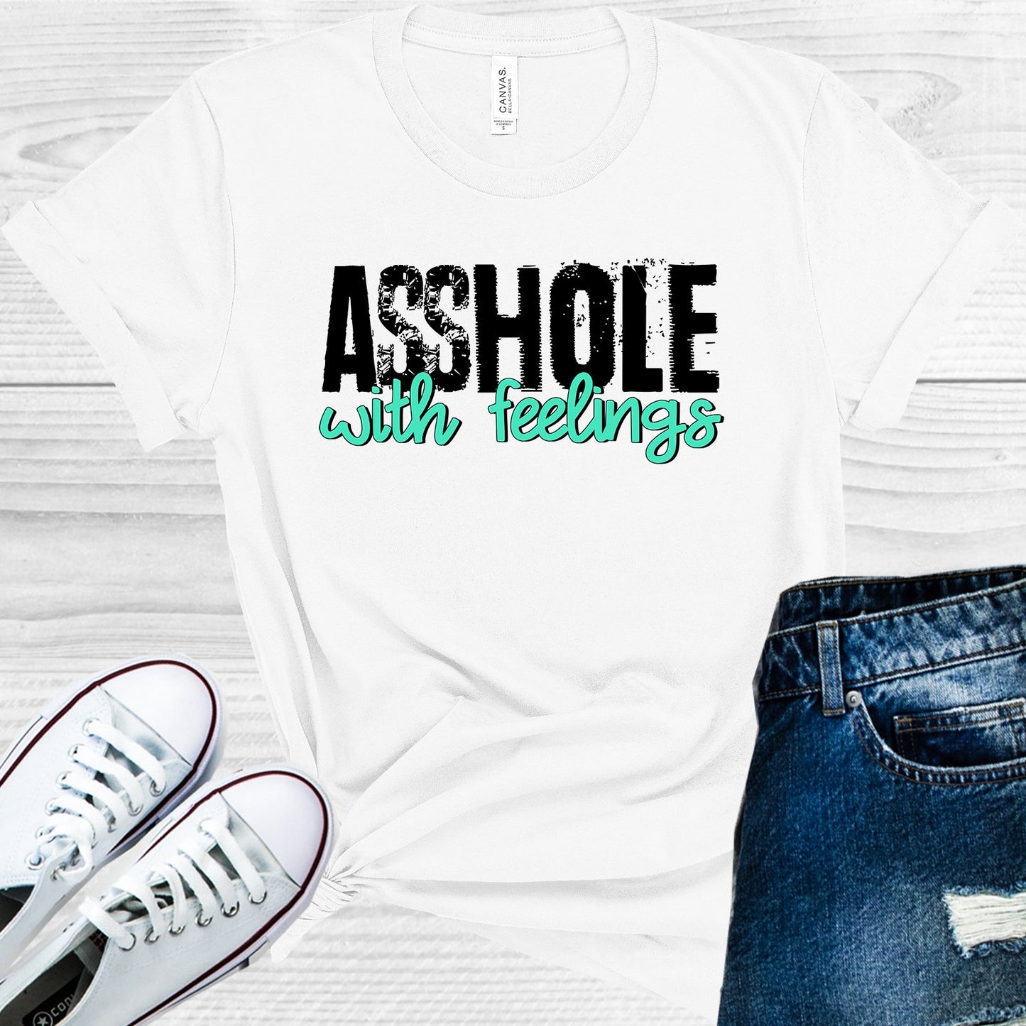 A**hole With Feelings Graphic Tee Graphic Tee