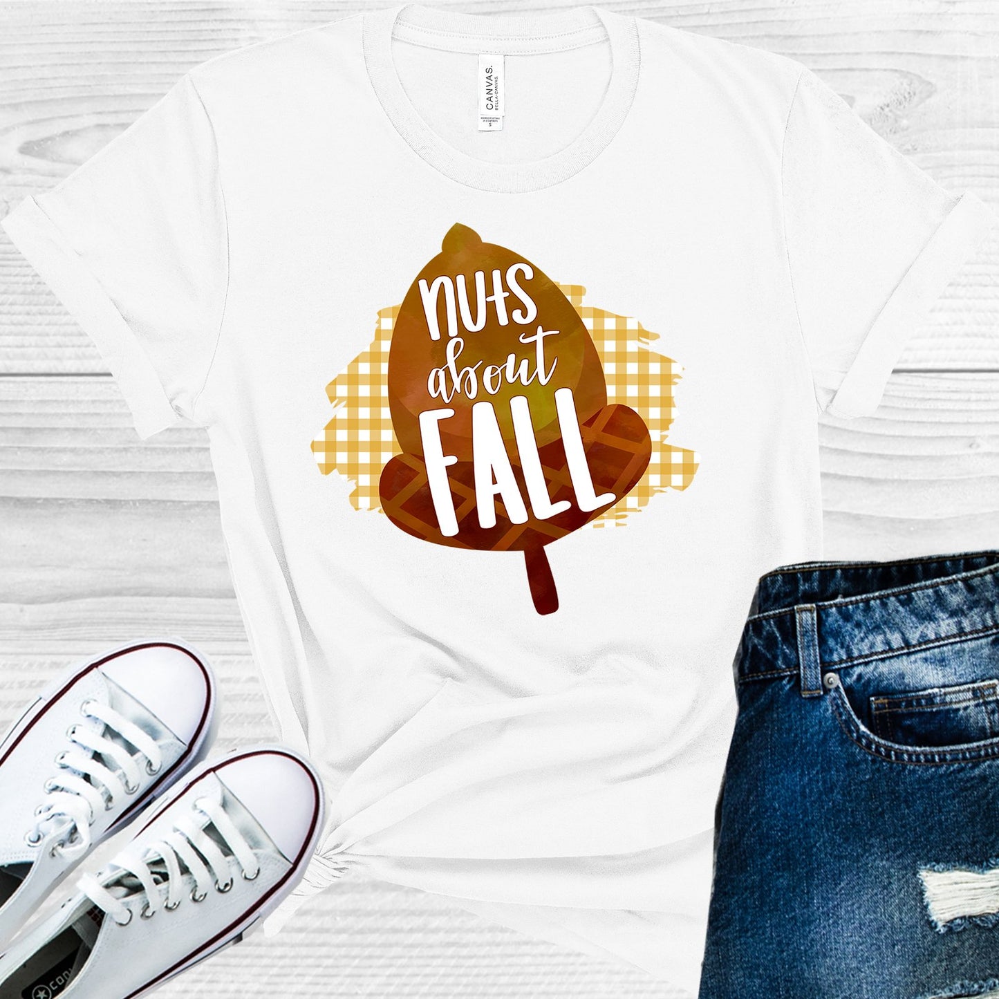 Nuts About Fall Graphic Tee Graphic Tee